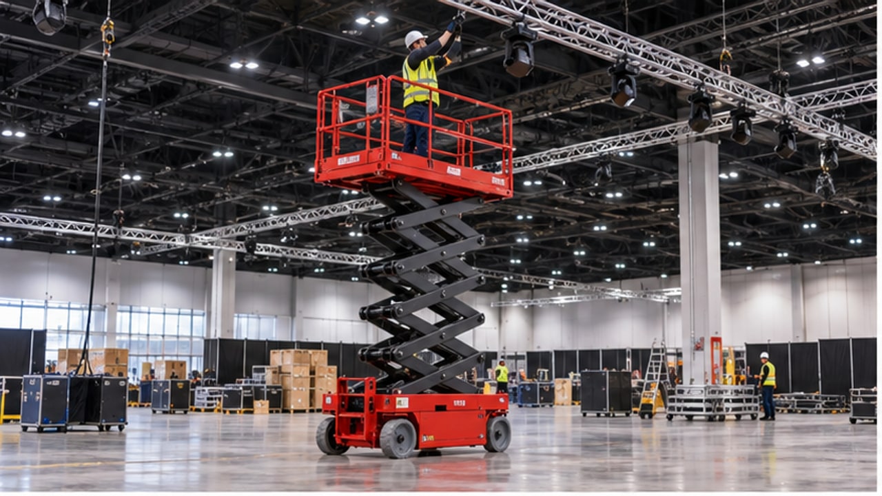 Boom Lift Case: Testing Emergency Descent Before Facade Work - aerial work platform 1