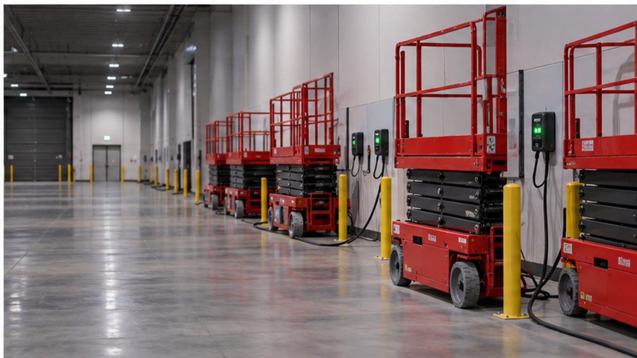 Boom Lift Case: Testing Emergency Descent Before Facade Work - aerial work platform 4
