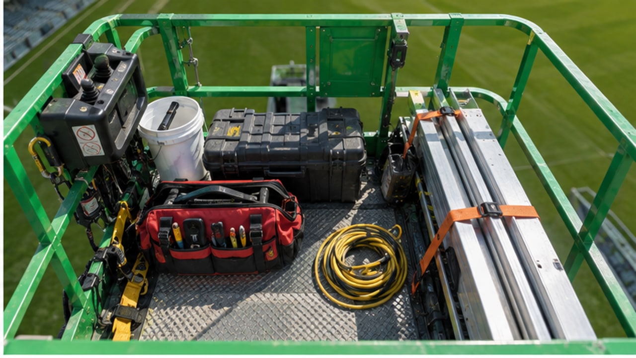 Do Tools and Materials Reduce Usable Boom Lift Platform Capacity? - aerial work platform 2