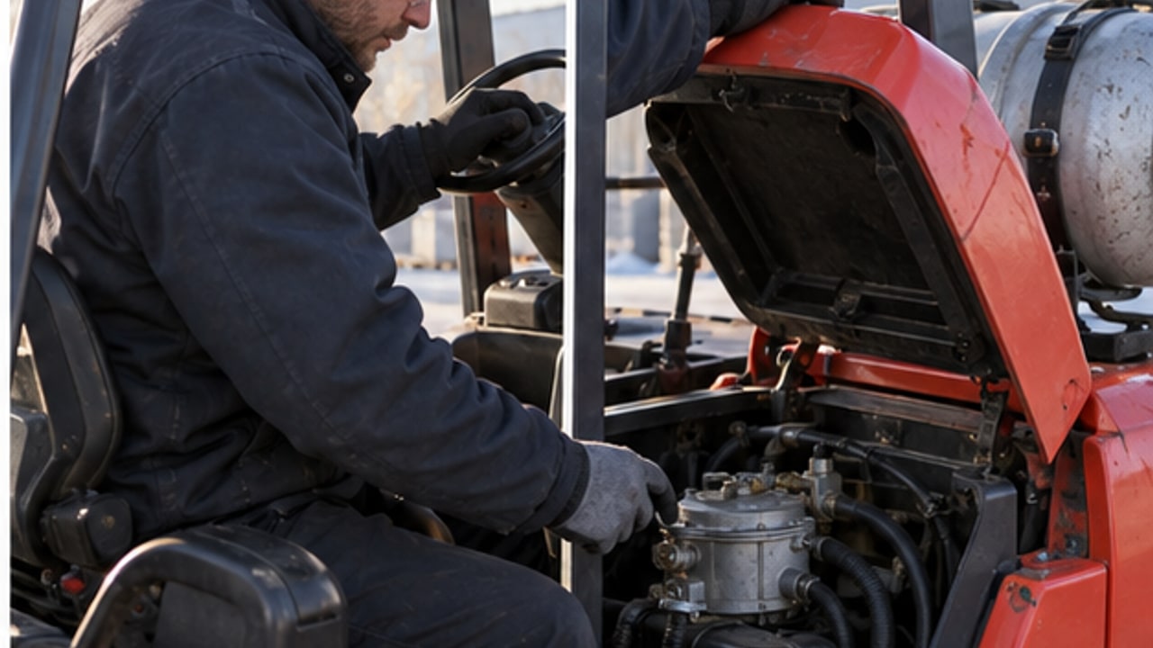 LPG Forklift Cold-Start Problems: When Should the Operator Stop Cranking? - LPG forklift 2