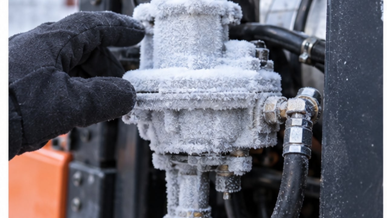 Why Does an LPG Forklift Regulator Freeze and Lose Fuel Pressure? - LPG forklift 1