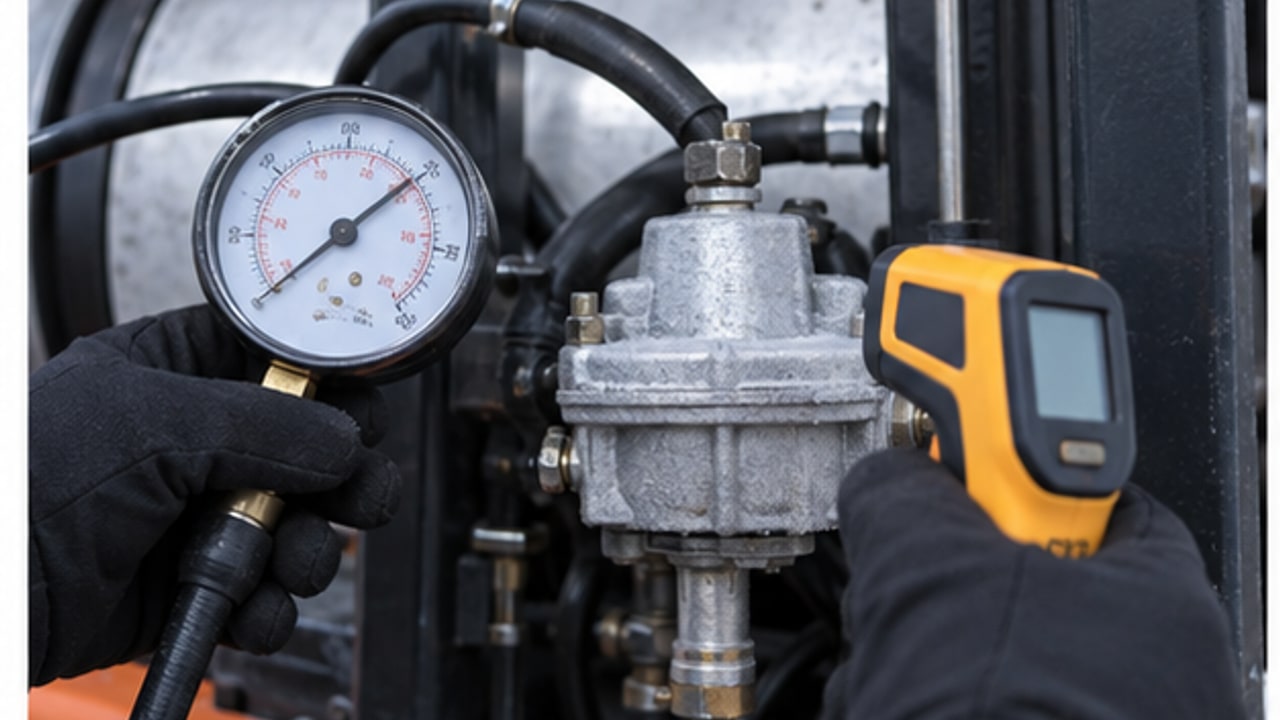 Why Does an LPG Forklift Regulator Freeze and Lose Fuel Pressure? - LPG forklift 3