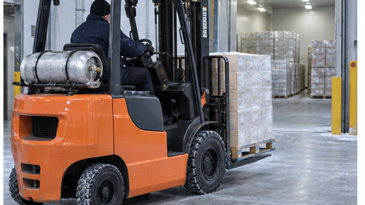 Why Does an LPG Forklift Regulator Freeze and Lose Fuel Pressure? - LPG forklift 4