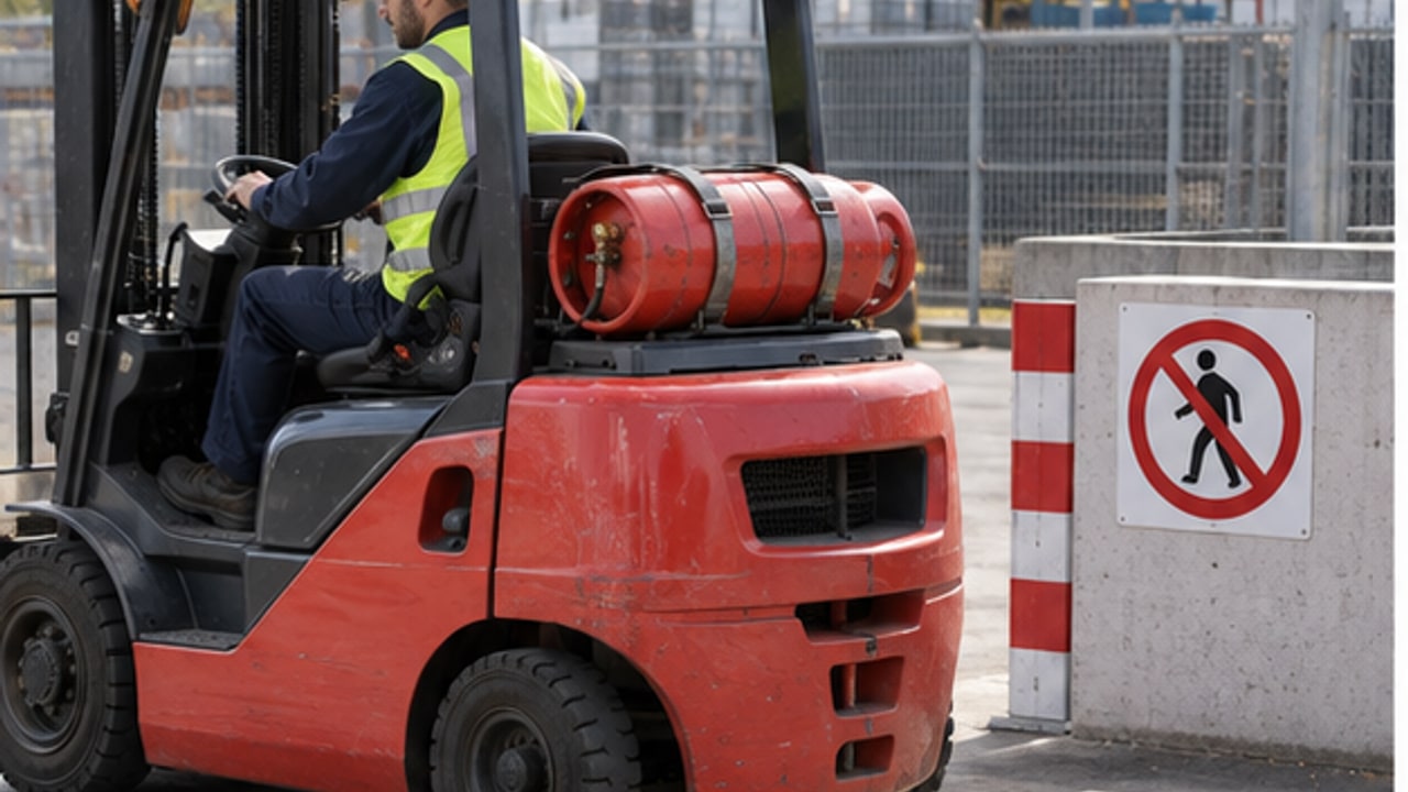 What Should You Do When an LPG Forklift Smells Strongly of Gas? - LPG forklift 1