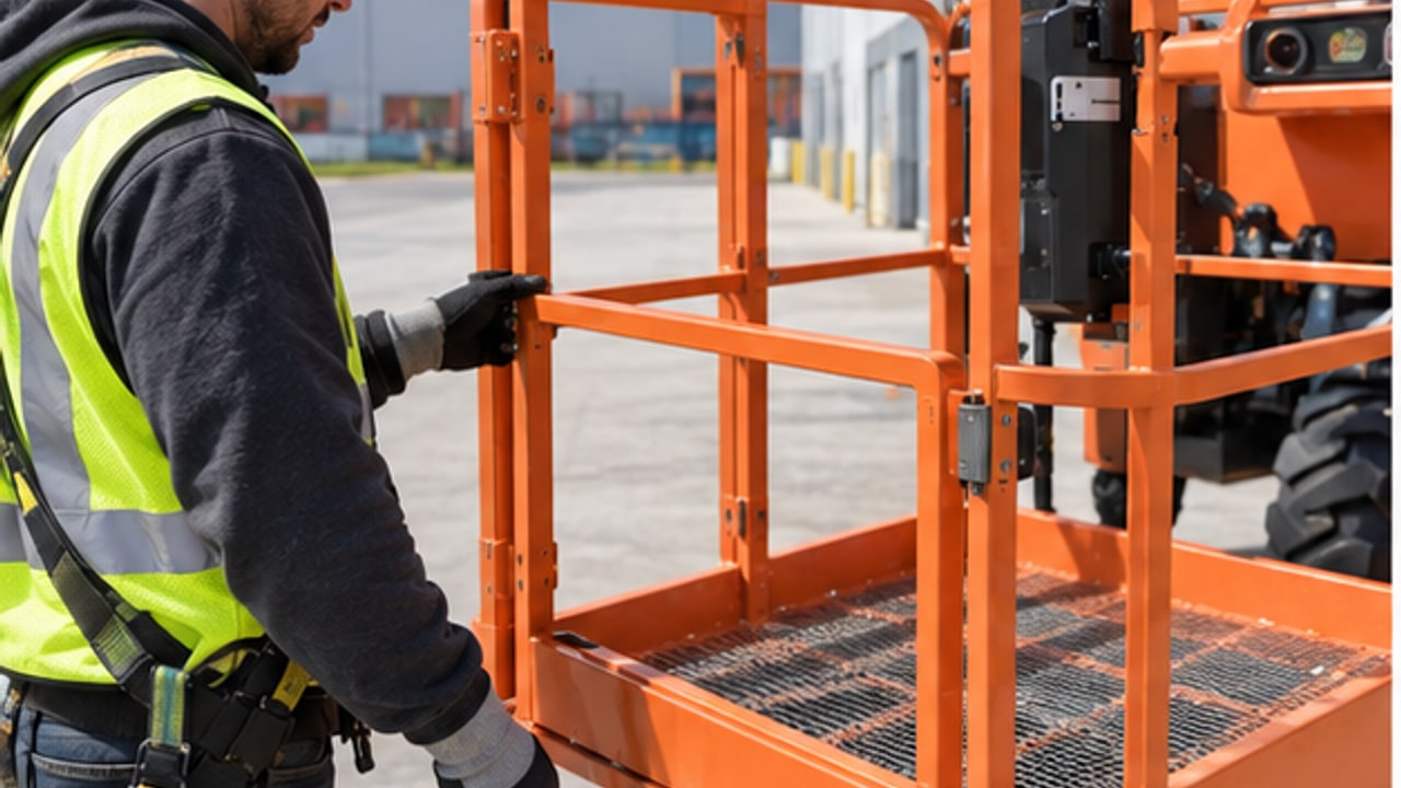 Boom Lift Gate Interlock Case: Why Are Platform Functions Disabled? - aerial work platform 1