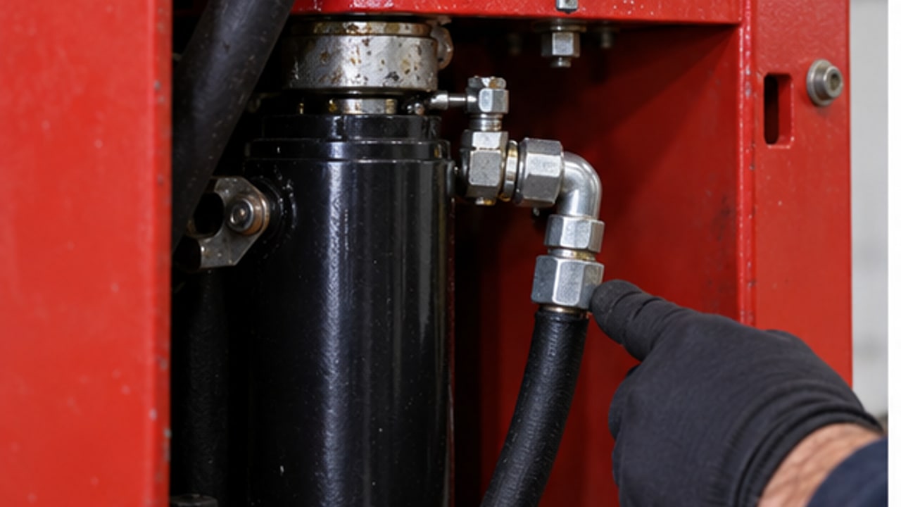 How Should a Scissor Lift Hydraulic Leak Be Inspected Before Work? - aerial work platform 3