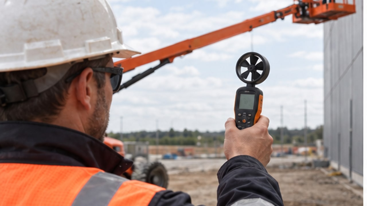 How Should Wind Speed Be Checked Before Using a Boom Lift Outdoors? - aerial work platform 1