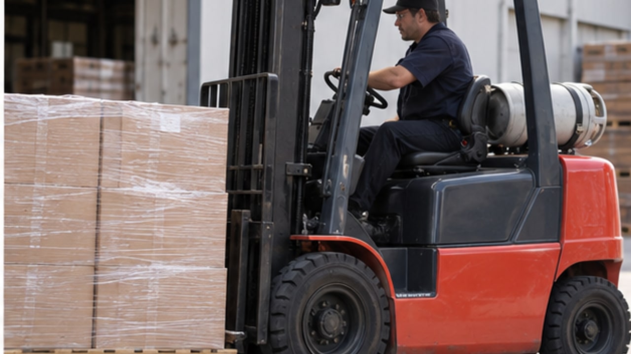 Why Does an LPG Forklift Produce Black Smoke and a Rich Exhaust Smell? - LPG forklift 4