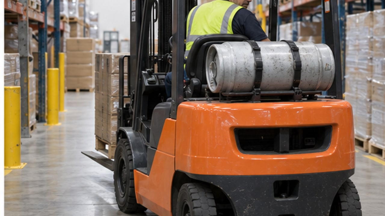 LPG Forklift Case: Engine Stalls When Changing Travel Direction - LPG forklift 4