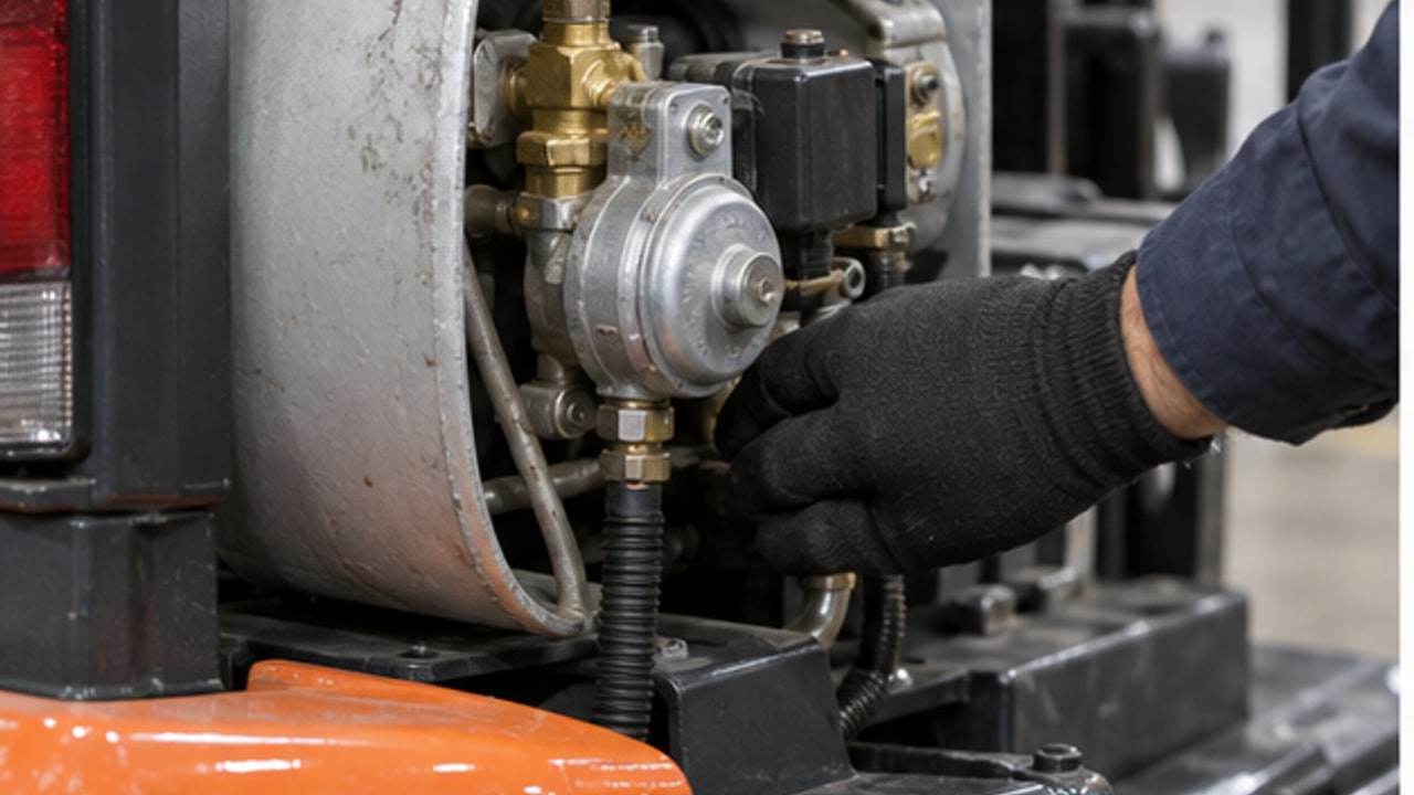 LPG Forklift Case: Engine Stalls When Changing Travel Direction - LPG forklift 3