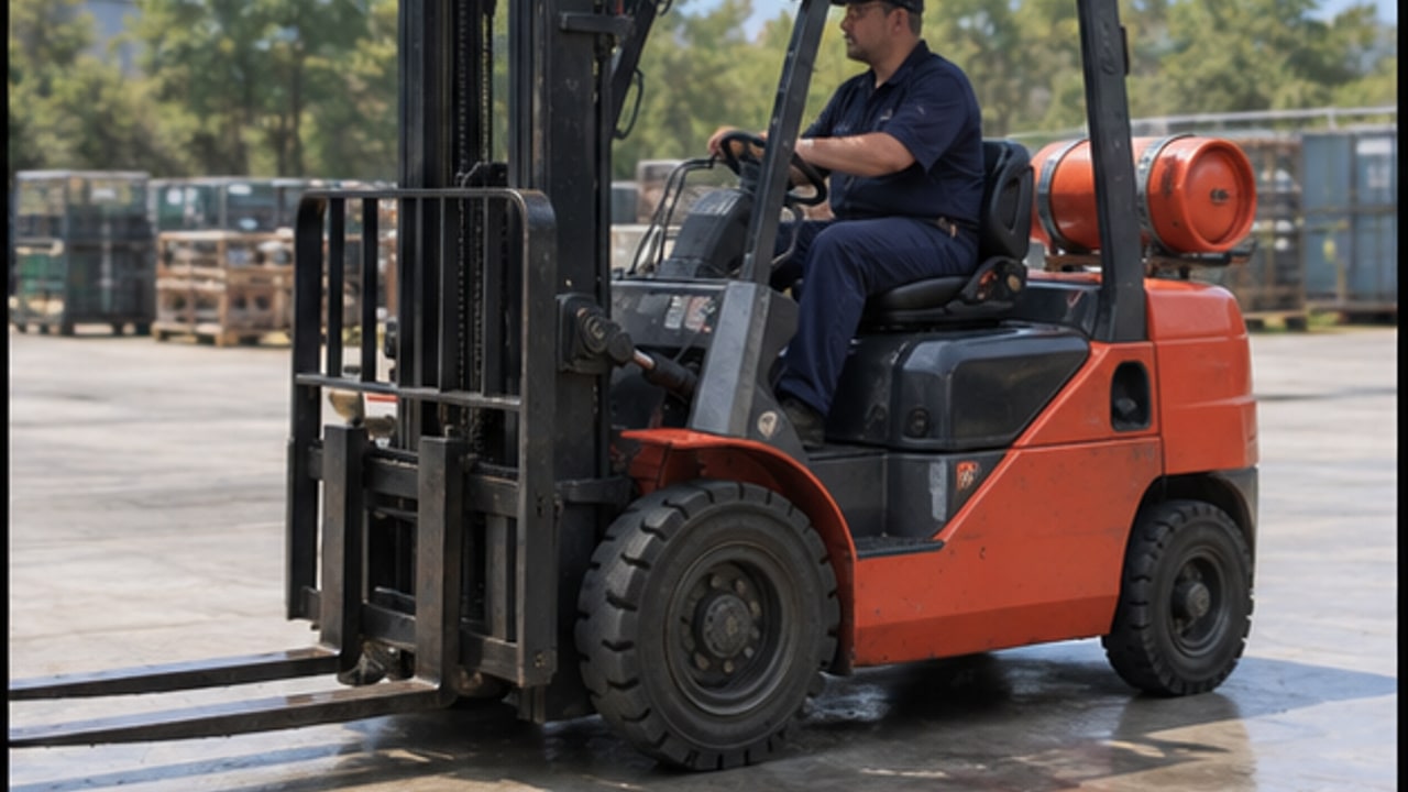 Why Does an LPG Forklift Misfire After Rain or Wet-Weather Storage? - LPG forklift 4