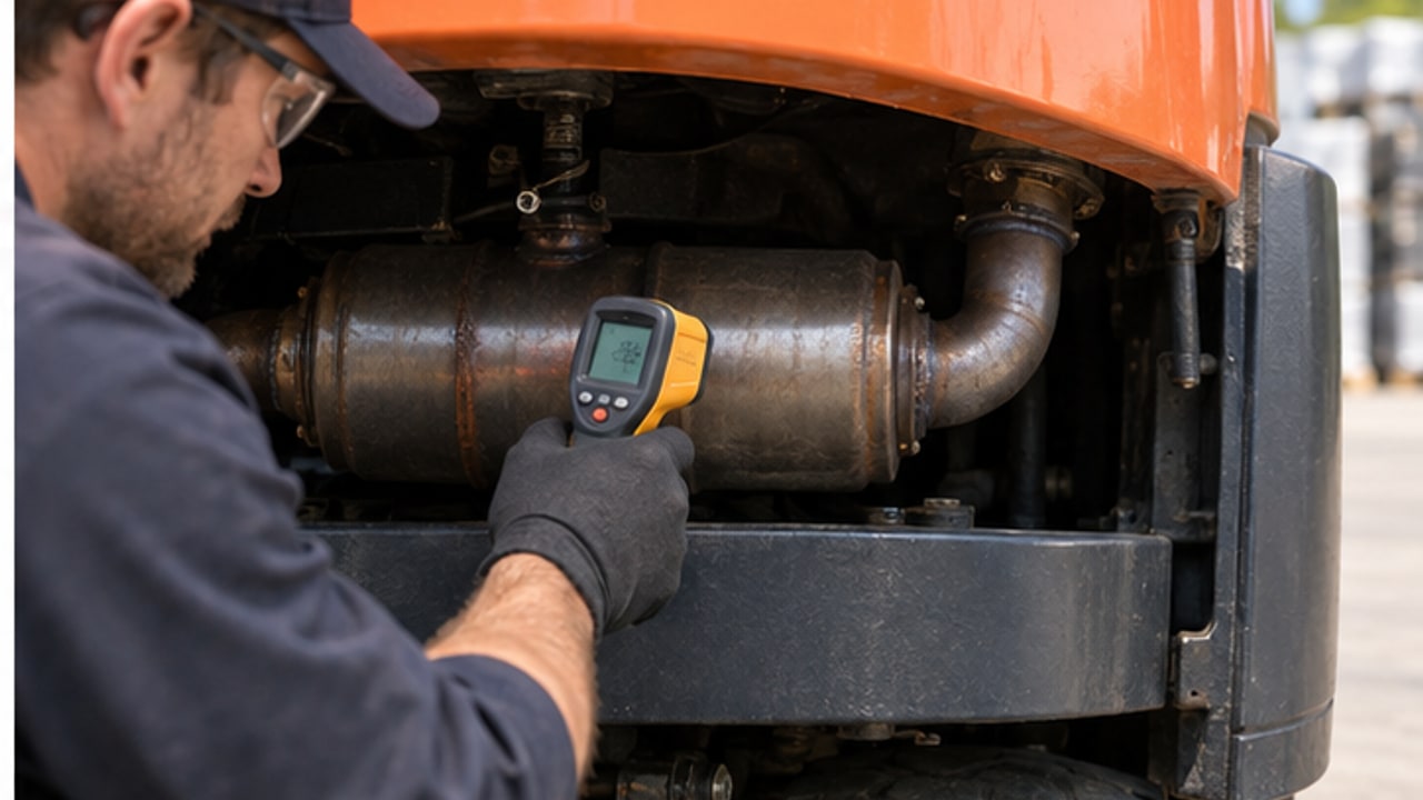 What Causes Excessive Exhaust Heat on an LPG Forklift? - LPG forklift 2