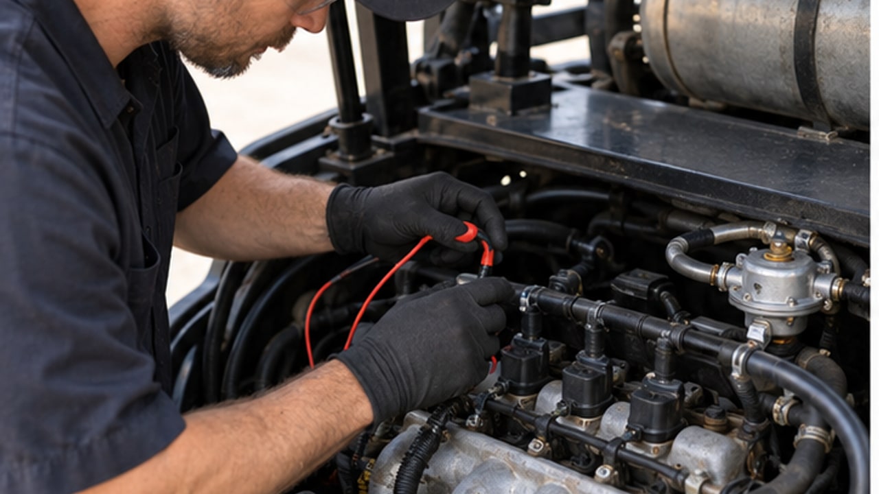 What Causes Excessive Exhaust Heat on an LPG Forklift? - LPG forklift 3