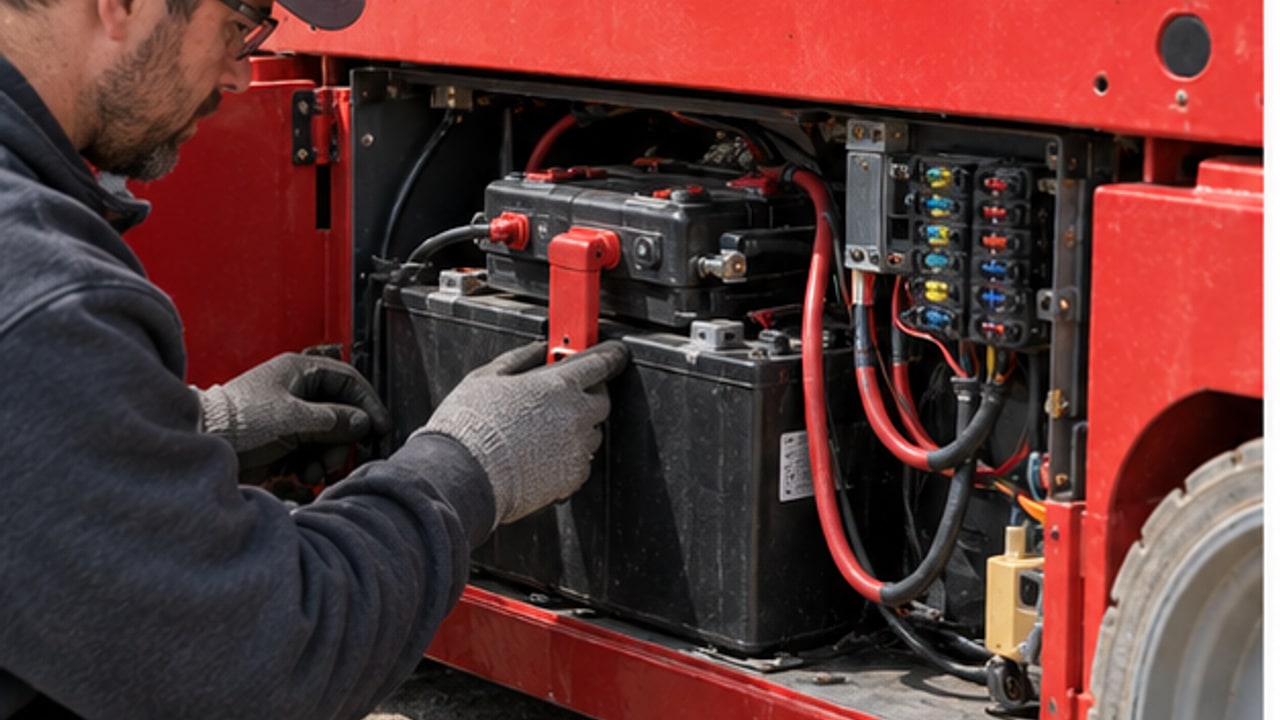 Why Will a Scissor Lift Emergency Stop Not Reset? - aerial work platform 3