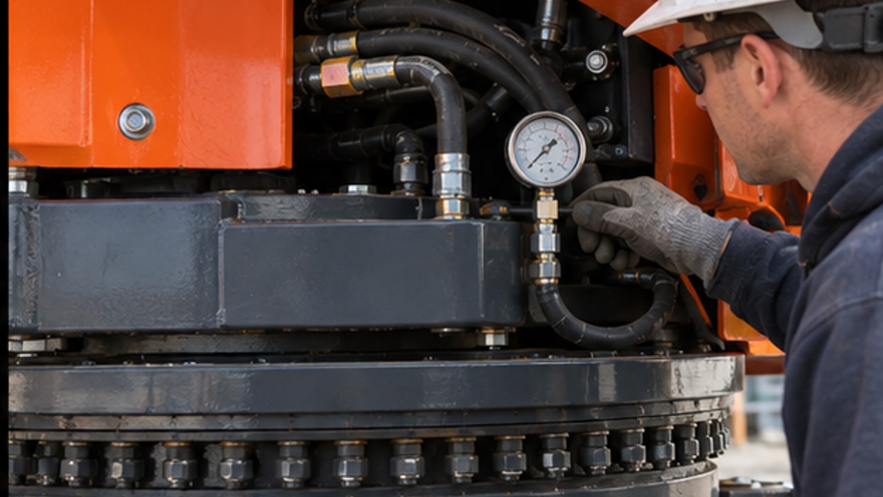 Why Does a Boom Lift Turntable Rotate Slowly or Hesitate? - aerial work platform 2
