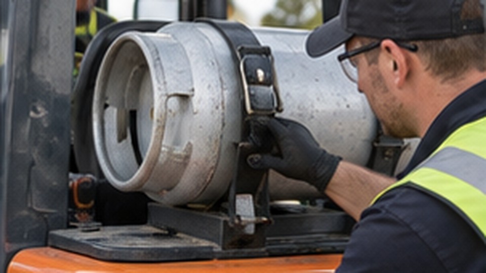Why Does Oily Residue Collect Inside an LPG Forklift Vaporizer? - LPG forklift 2