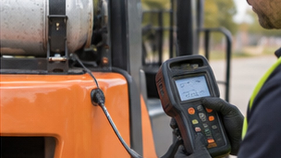 Why Does Oily Residue Collect Inside an LPG Forklift Vaporizer? - LPG forklift 4