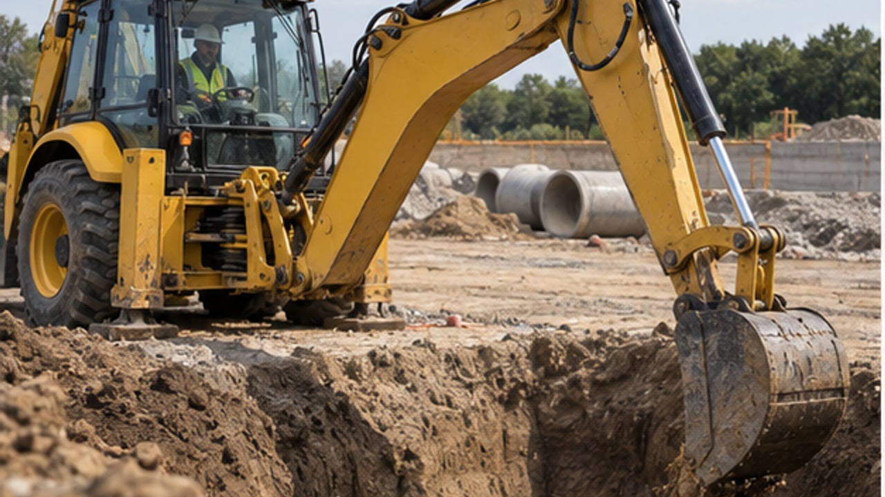 How Much Hydraulic Cylinder Drift Is Acceptable on a Backhoe Loader? - backhoe loader 1
