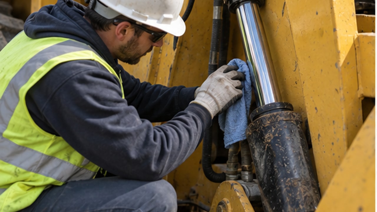 How Much Hydraulic Cylinder Drift Is Acceptable on a Backhoe Loader? - backhoe loader 3