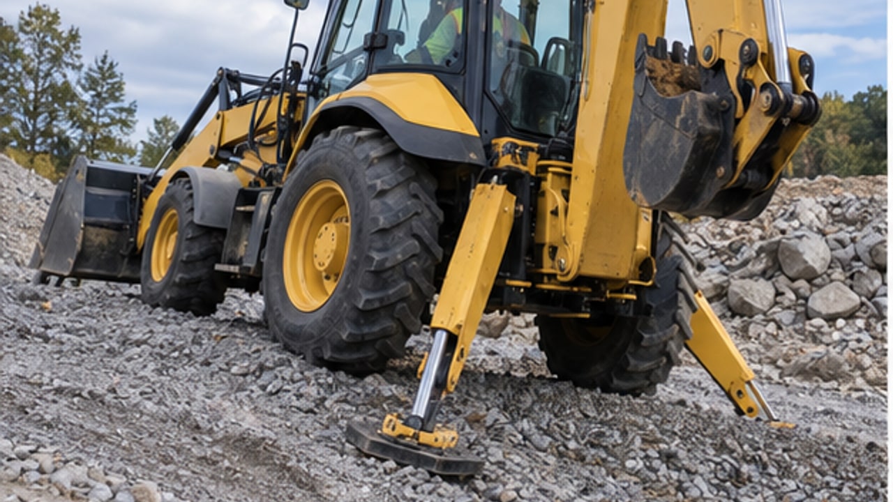Backhoe Loader Case: Stabilizers Sink or Fail to Hold During Digging - backhoe loader 1