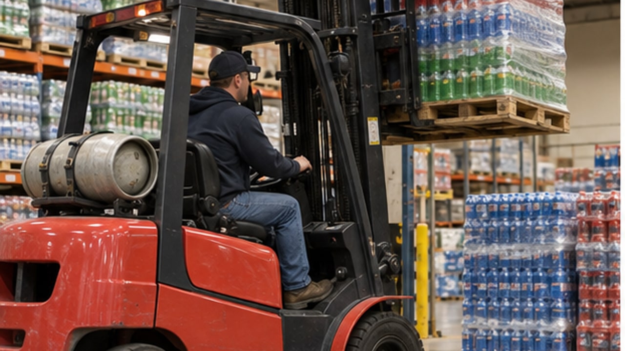 Why Does an LPG Forklift Lose Power When Lifting a Heavy Load? - LPG forklift 1