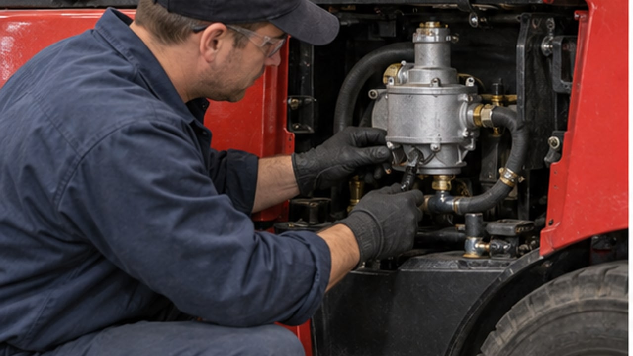 Why Does an LPG Forklift Lose Power When Lifting a Heavy Load? - LPG forklift 3