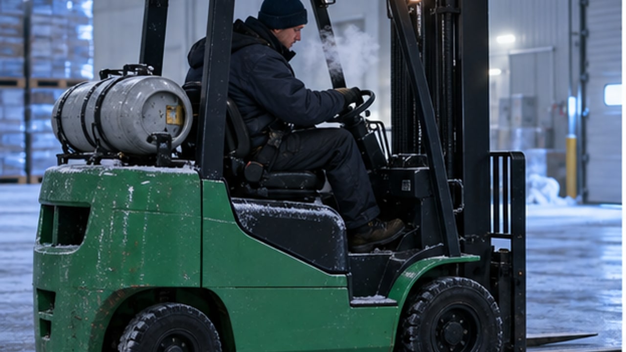 LPG Forklift Hard Starting: Is the Vaporizer or Fuel Filter Contaminated? - LPG forklift 1