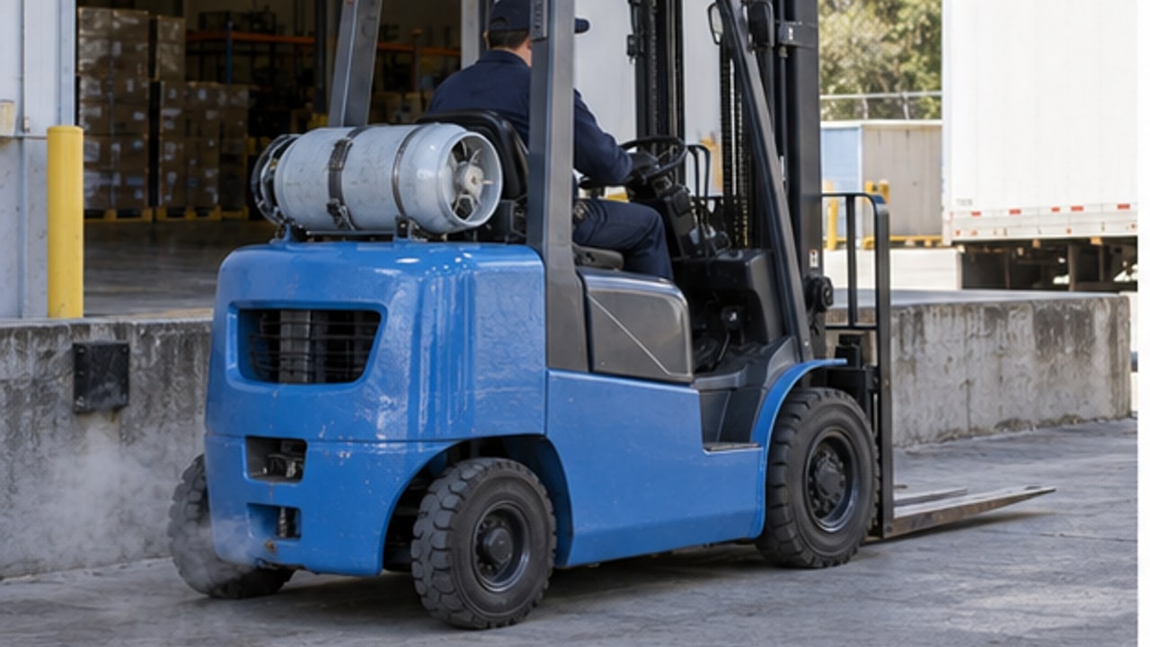 Why Does an LPG Forklift Idle Surge or Hunt Between Engine Speeds? - LPG forklift 1