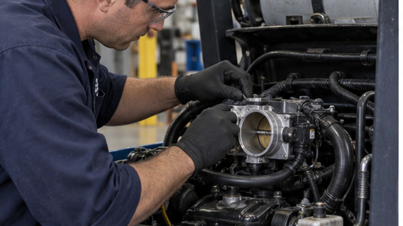 Why Does an LPG Forklift Idle Surge or Hunt Between Engine Speeds? - LPG forklift 3