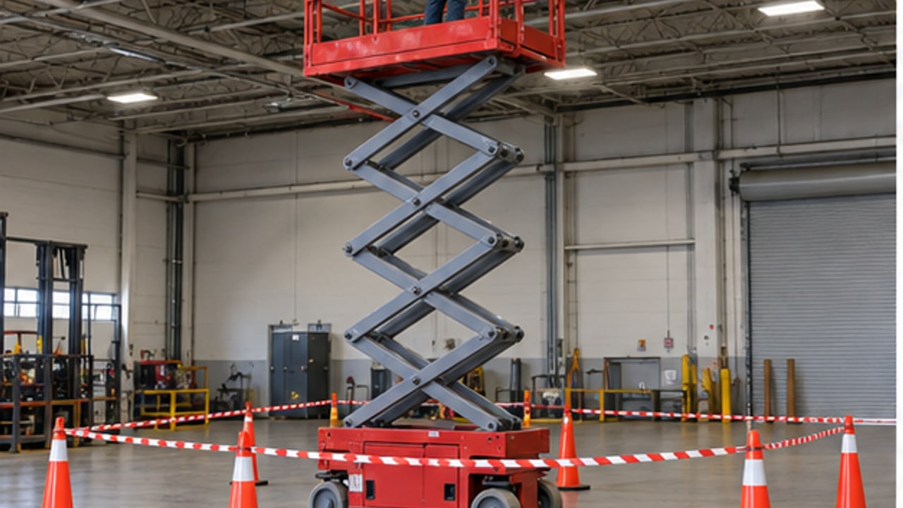 What Should You Check When a Scissor Lift Will Not Lower? - aerial work platform 1