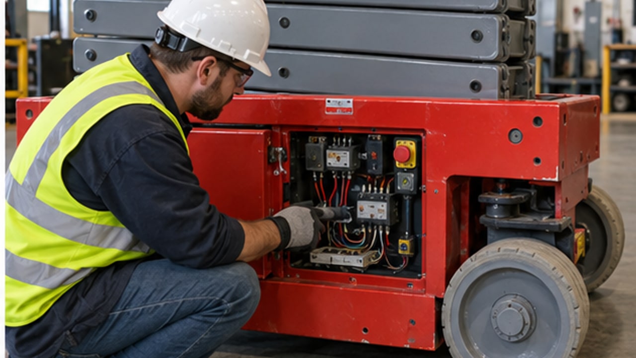 What Should You Check When a Scissor Lift Will Not Lower? - aerial work platform 2