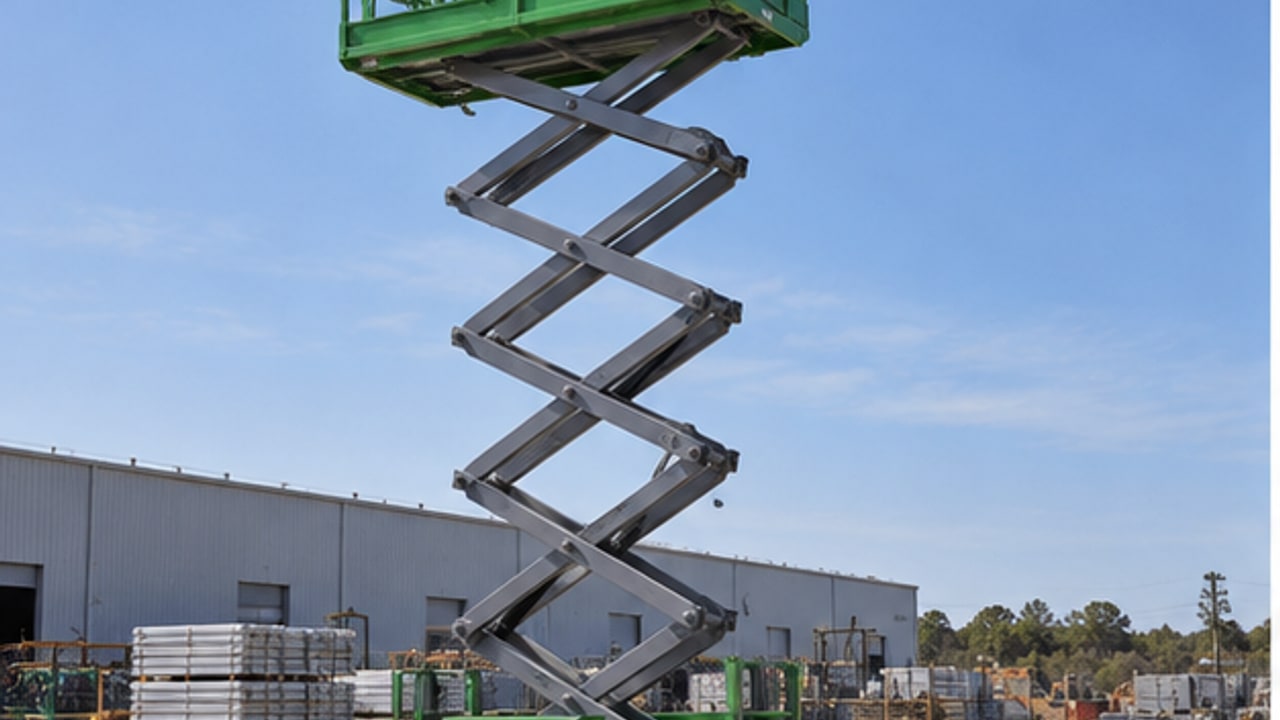 Why Is Scissor Lift Drive Disabled or Slow When the Platform Is Raised? - aerial work platform 1