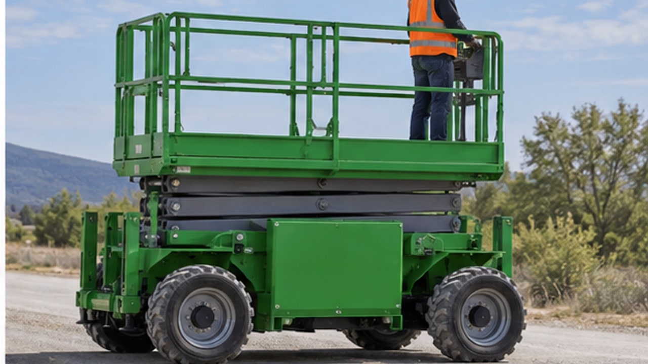 Why Is Scissor Lift Drive Disabled or Slow When the Platform Is Raised? - aerial work platform 4