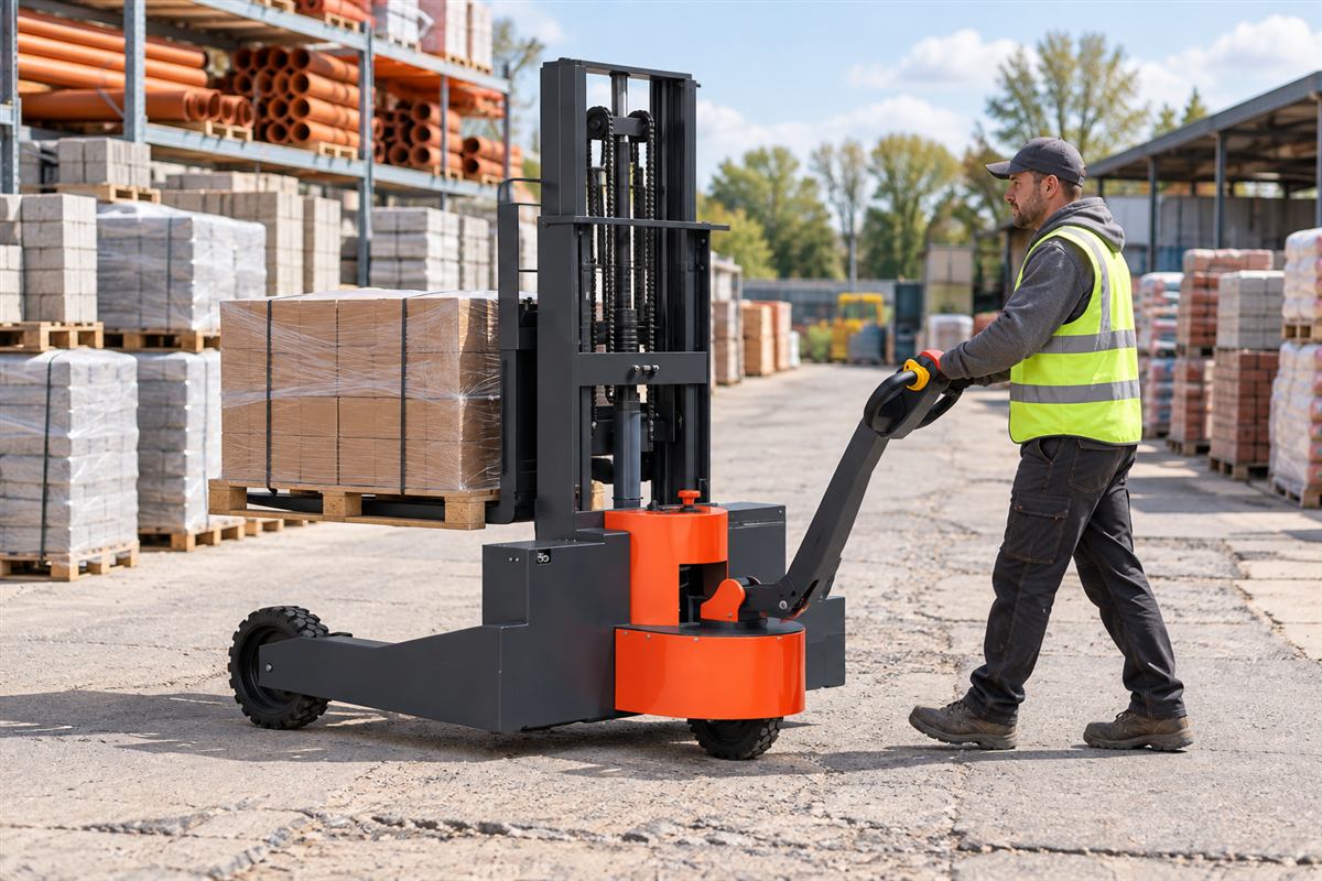 CDDH All-Terrain Electric Pallet Stacker 2