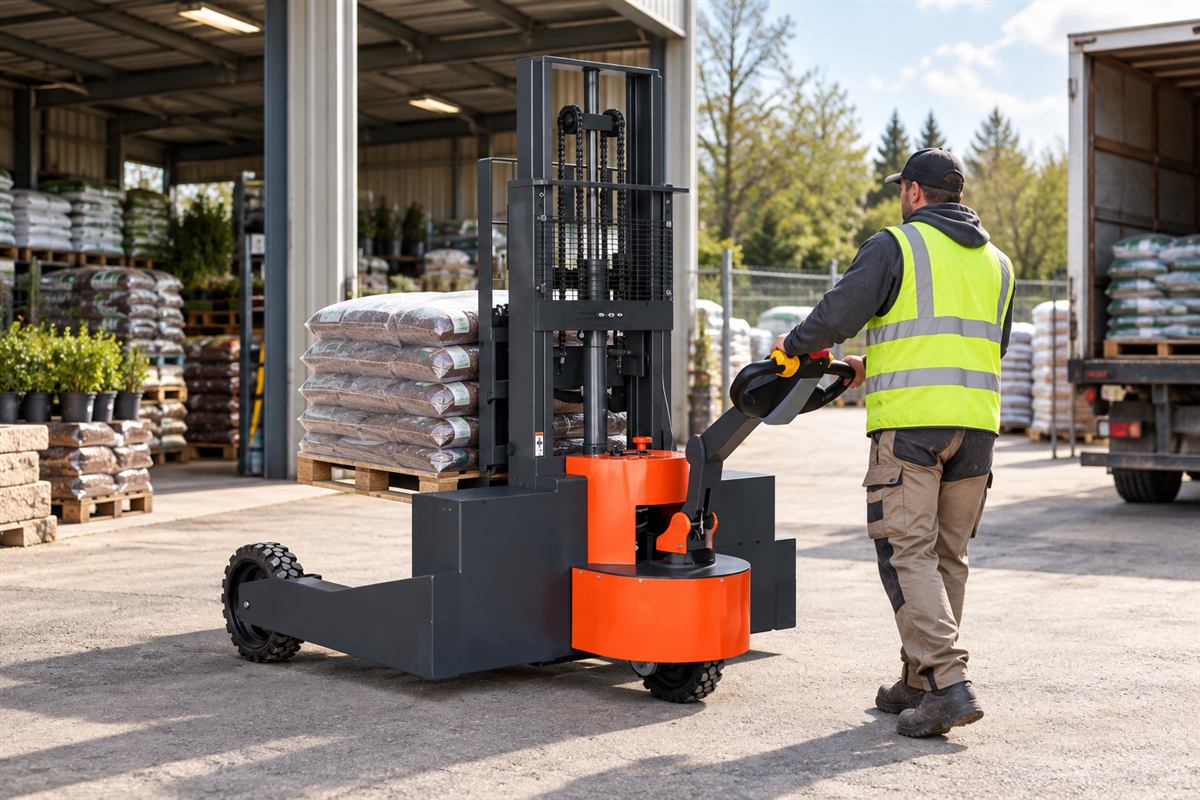 CDDH All-Terrain Electric Pallet Stacker 3