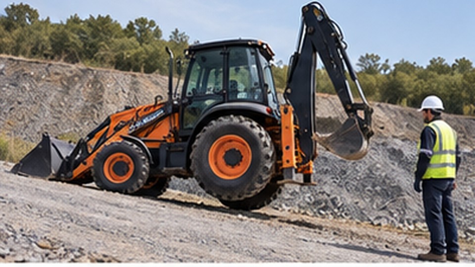 How Should Buyers Test a Backhoe Loader Parking Brake on a Slope? - backhoe loader 1