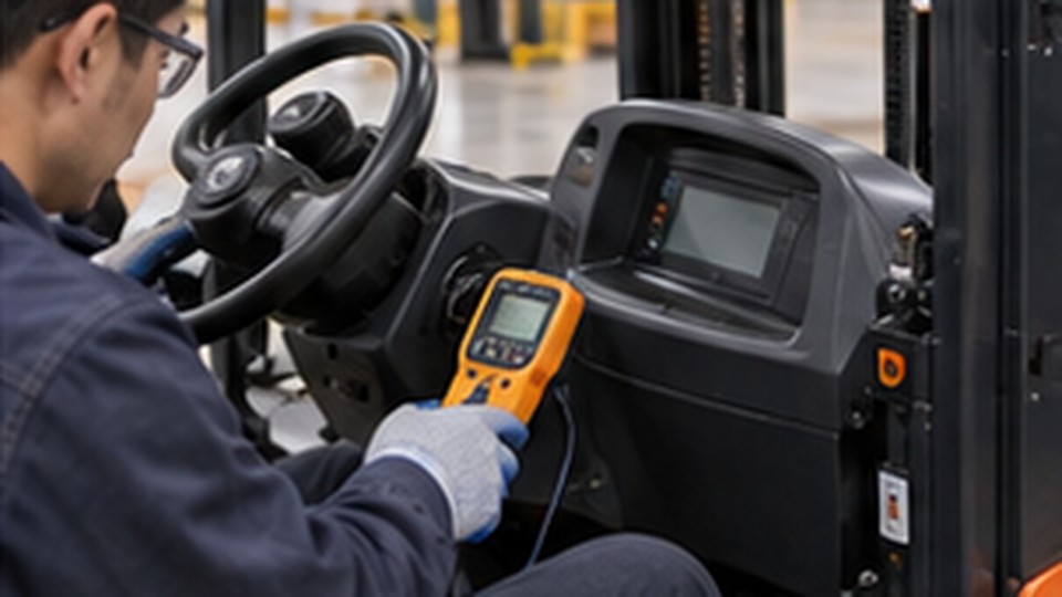 Why Does a Lithium Forklift Charger Report Charging Gun Overtemperature? - lithium electric forklift 3