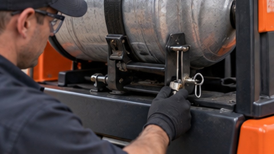 LPG Forklift Case: Can an Exhaust Leak Cause False Mixture Faults? - LPG forklift 1