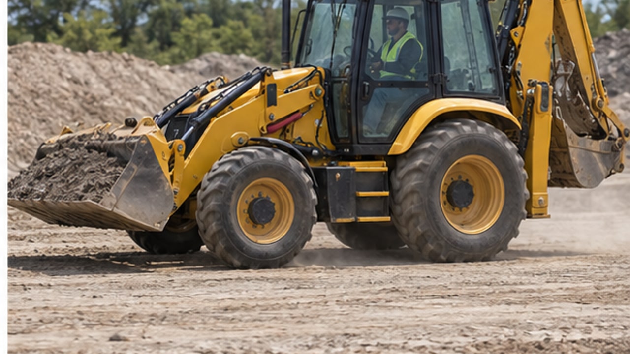 Why Does a Backhoe Loader Delay Before Engaging Forward or Reverse? - backhoe loader 4