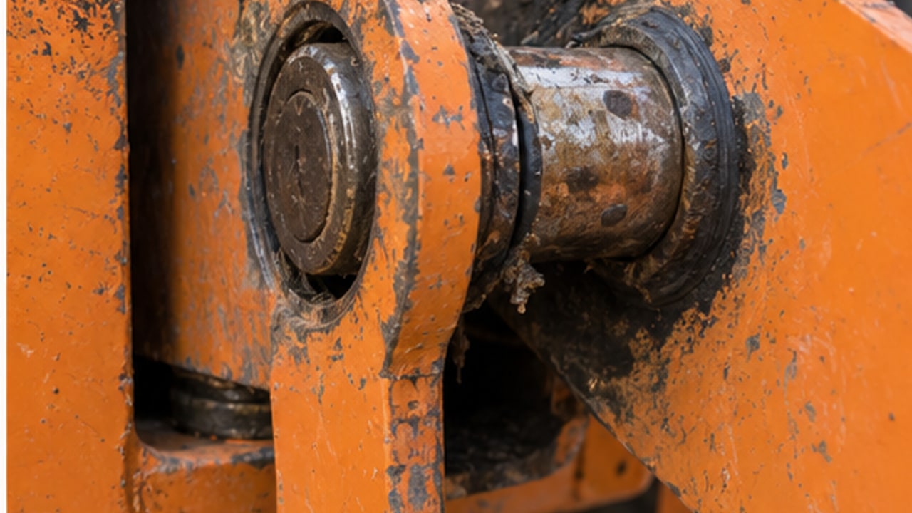 Backhoe Loader Case: Excessive Swing Play from Worn Pins and Bushings - backhoe loader 2