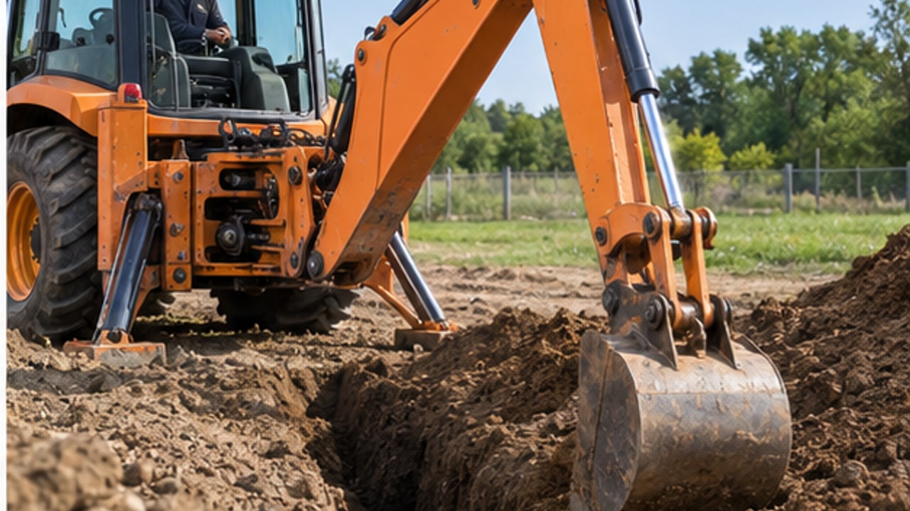 Backhoe Loader Case: Excessive Swing Play from Worn Pins and Bushings - backhoe loader 4
