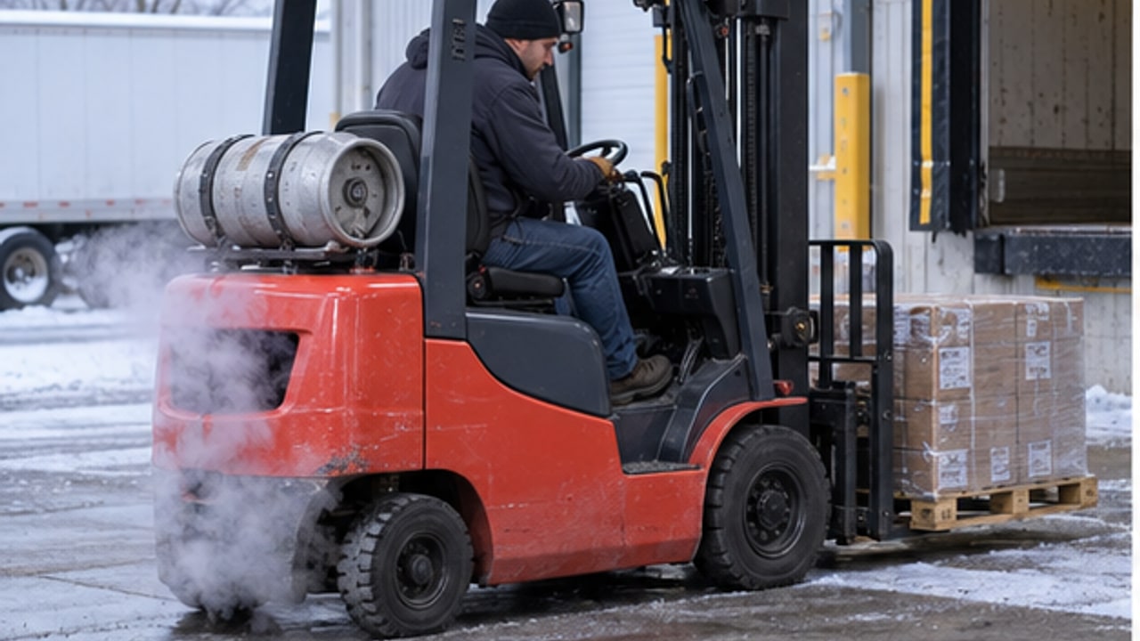 Why Does an LPG Forklift Start and Then Die After a Few Seconds? - LPG forklift 1
