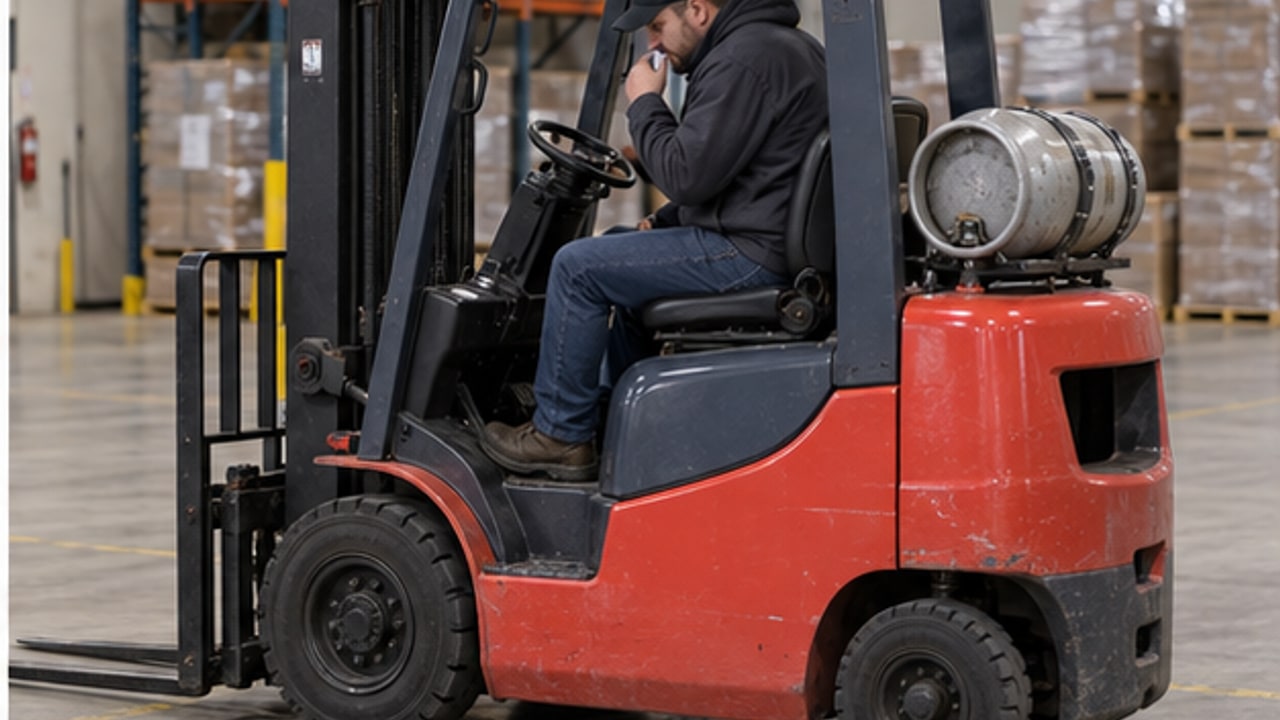 Why Does an LPG Forklift Start and Then Die After a Few Seconds? - LPG forklift 2