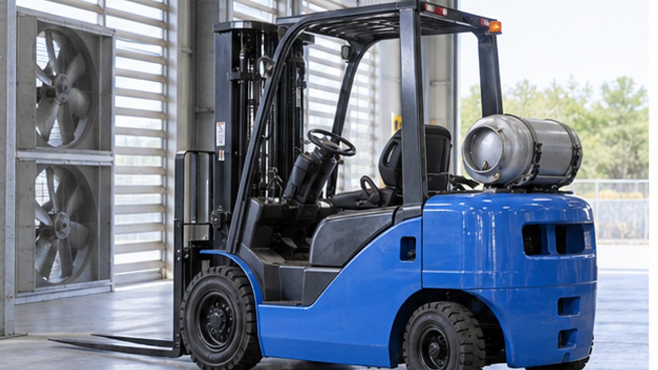 What Causes an LPG Forklift to Backfire Through the Intake? - LPG forklift 1