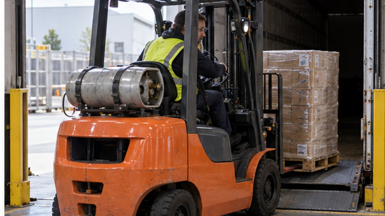 Why Does an LPG Forklift Run Rough Immediately After a Cylinder Change? - LPG forklift 2