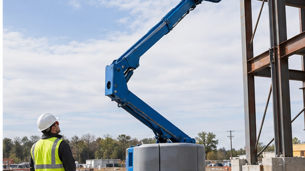 Why Does a Boom Lift Overload Sensor Disable Platform Functions? - aerial work platform 2
