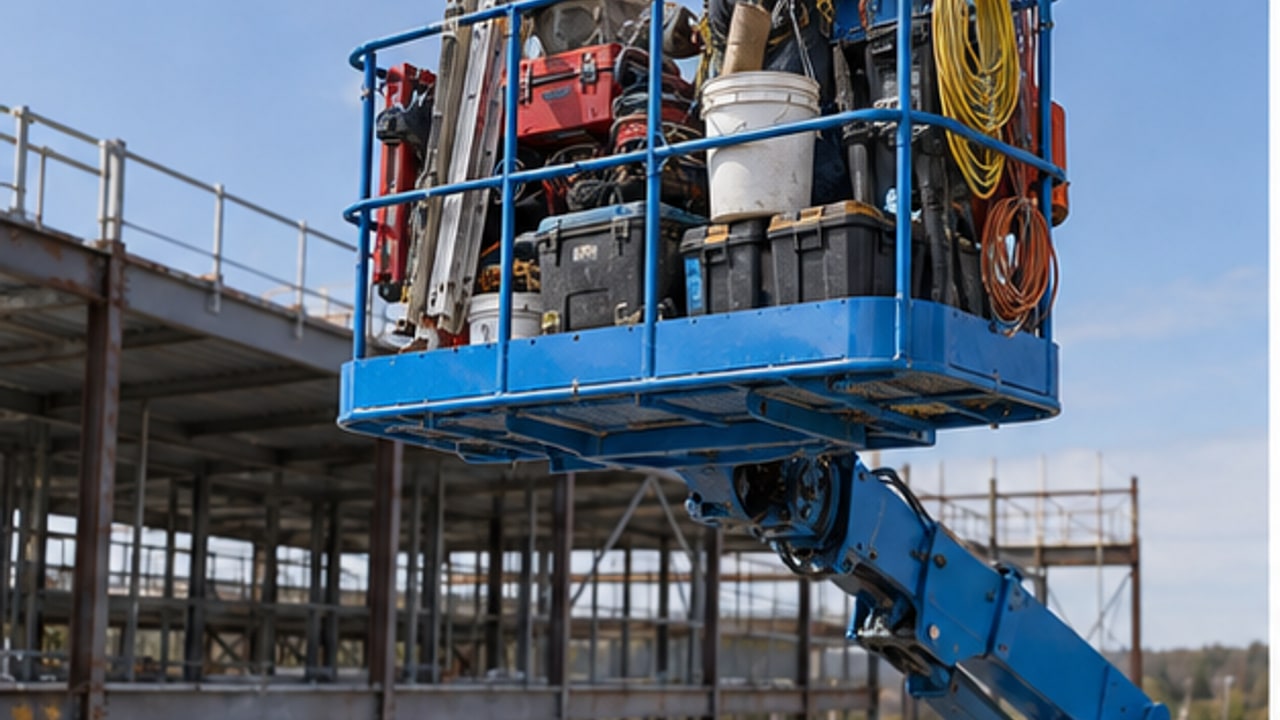 Why Does a Boom Lift Overload Sensor Disable Platform Functions? - aerial work platform 1