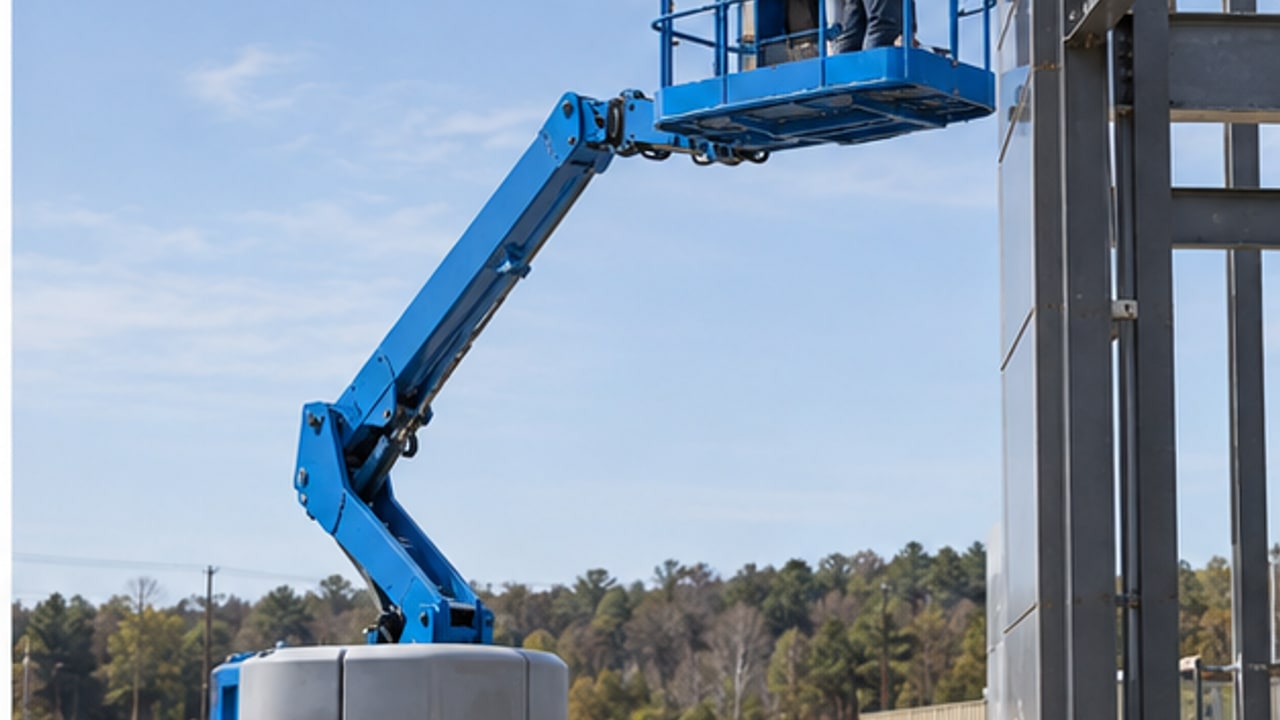 Why Does a Boom Lift Overload Sensor Disable Platform Functions? - aerial work platform 4