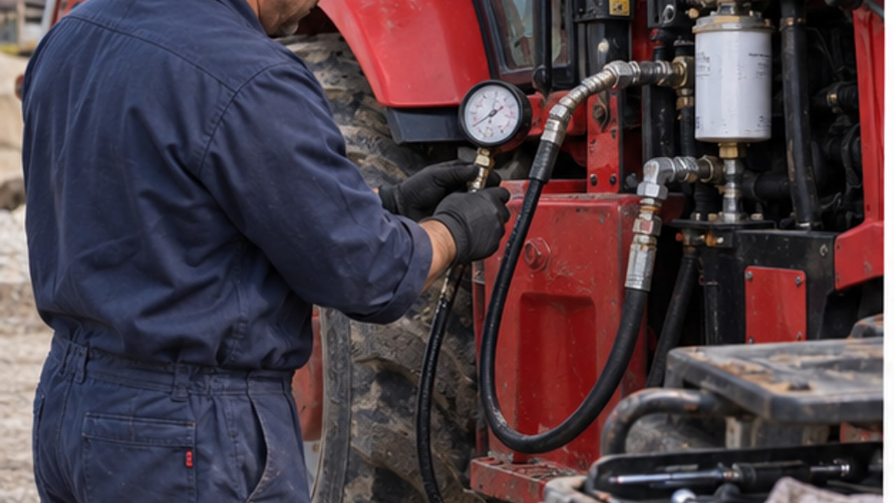 Backhoe Loader Case: Bucket Curl Becomes Weak After Hydraulic Oil Heats Up - backhoe loader 3