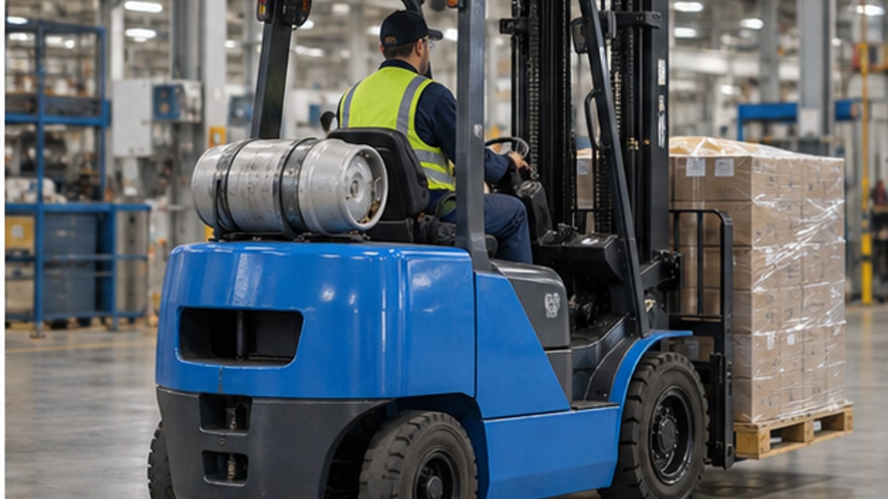 How Can High Carbon Monoxide Emissions from an LPG Forklift Be Reduced? - LPG forklift 4